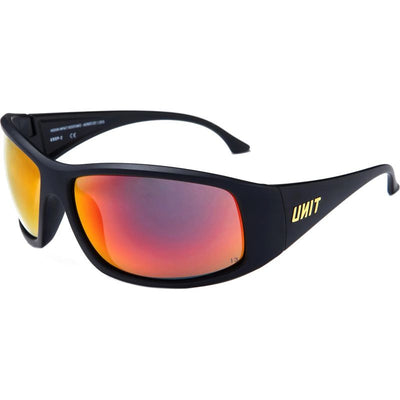 Strike Safety, Black/Orange Mirror Lenses