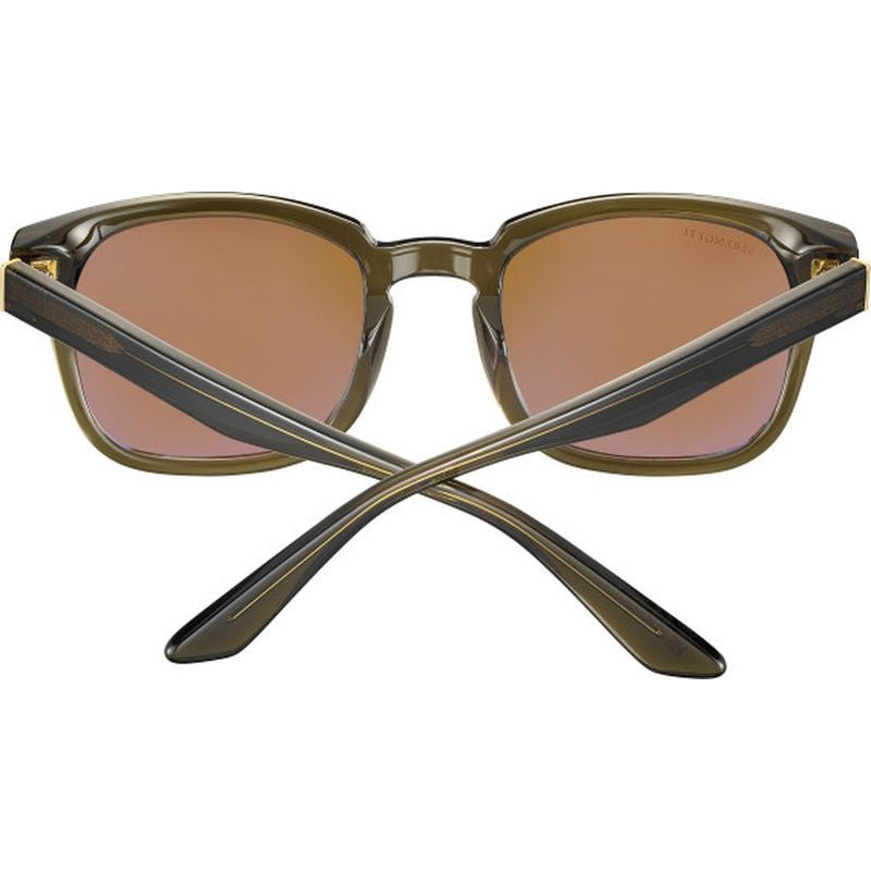 Ethan, Shiny Crystal Dark Green/Drivers Photochromic Polarised Glass Lenses