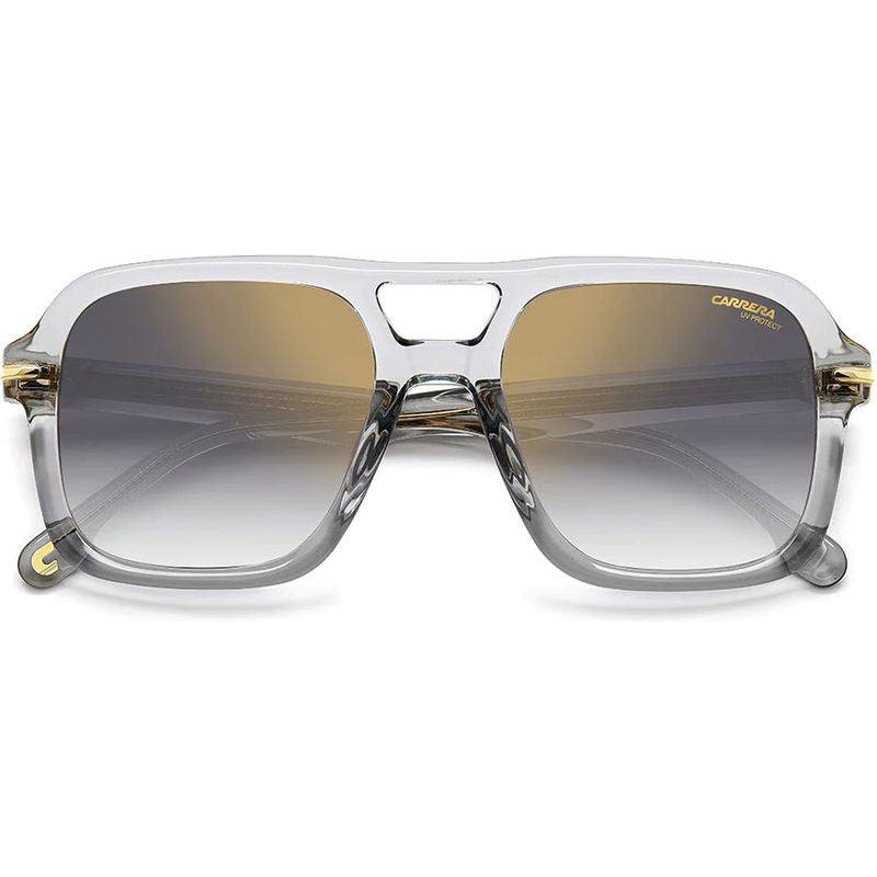 317/S, Grey/Grey Gold Gradient Mirror Lenses