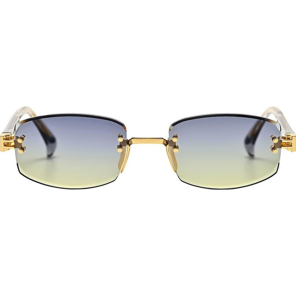 Georgie, Ghost/Malibu Blue Gradient Lenses