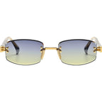 Georgie, Ghost/Malibu Blue Gradient Lenses