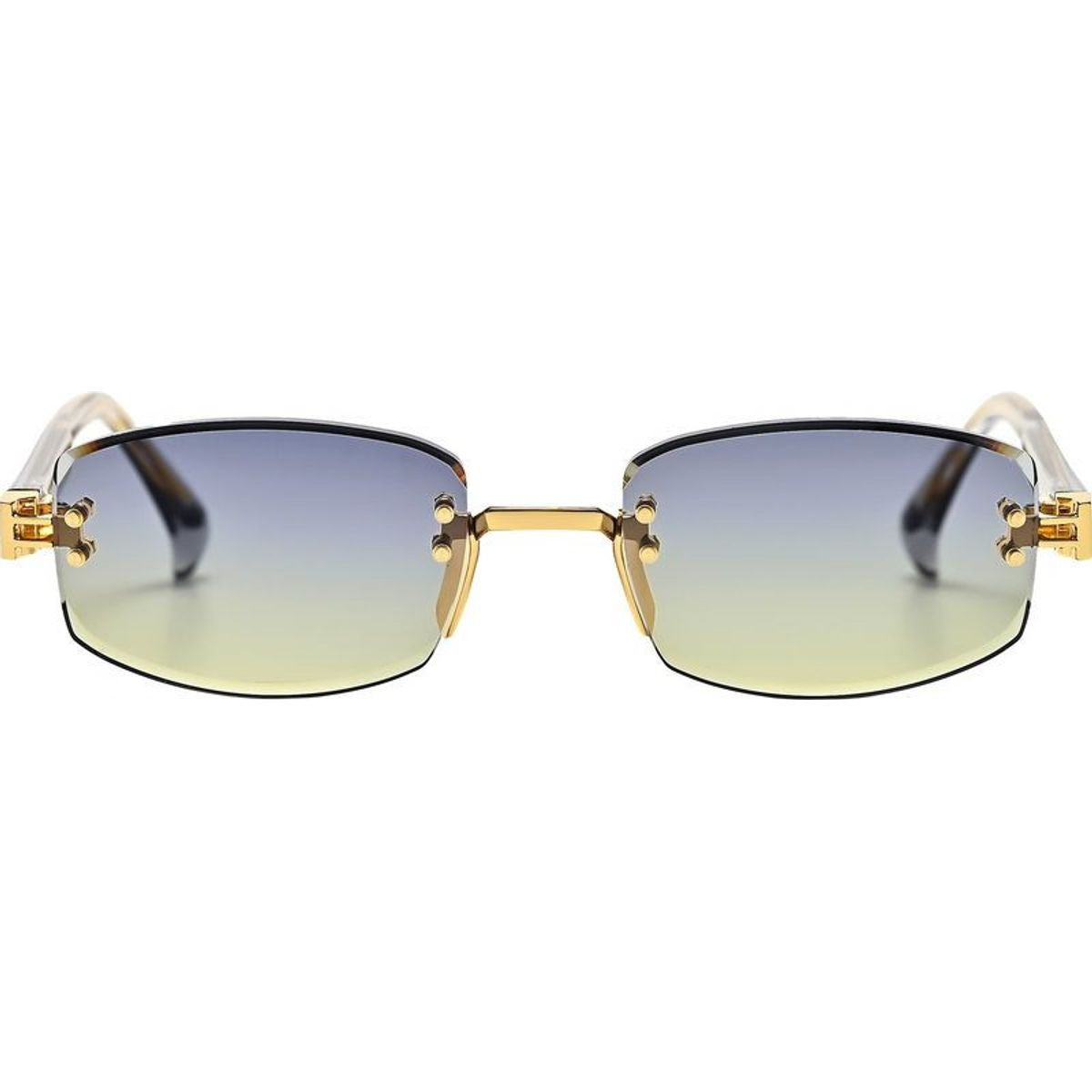 Georgie, Ghost/Malibu Blue Gradient Lenses