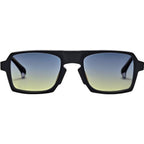 Lason Large, Black/Malibu Blue Gradient Lenses