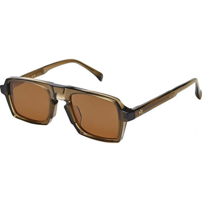Lason Large, Khaki/Brown Lenses