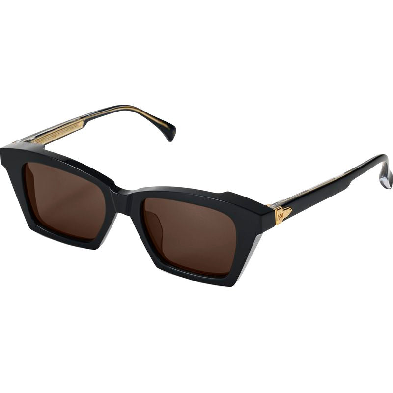 AM Eyewear Claire Black Smoke Angle