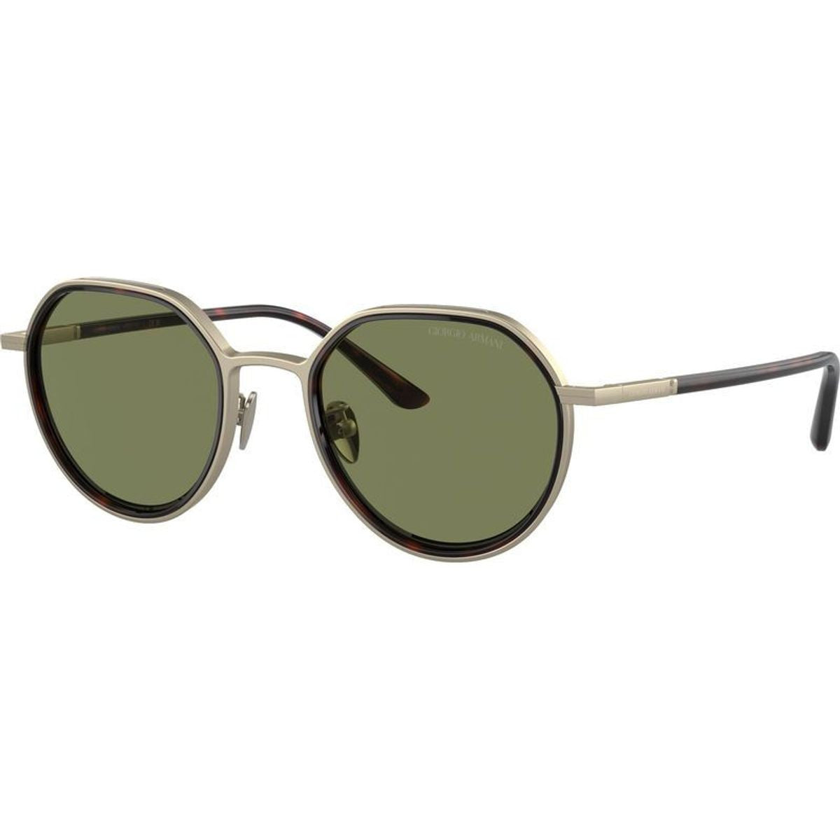 AR6144, Matte Pale Gold/Green Lenses