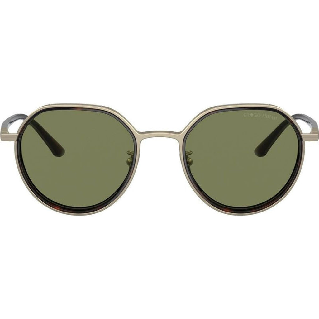 AR6144, Matte Pale Gold/Green Lenses