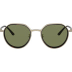 AR6144, Matte Pale Gold/Green Lenses