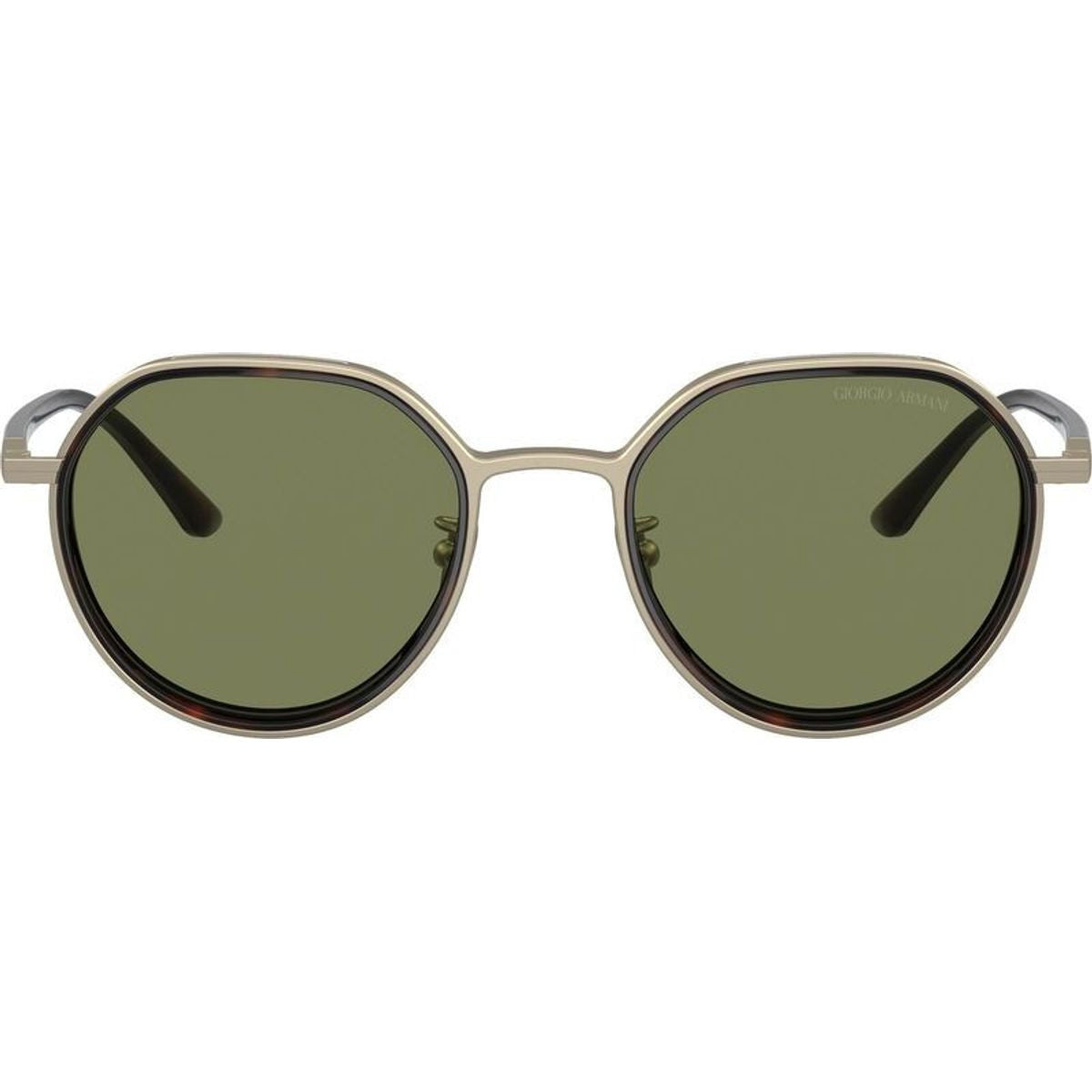 AR6144, Matte Pale Gold/Green Lenses