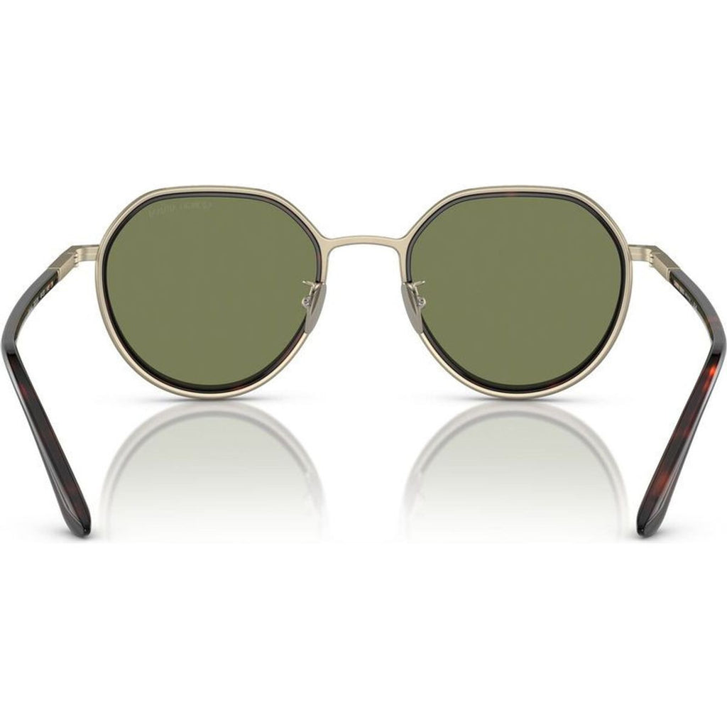 AR6144, Matte Pale Gold/Green Lenses