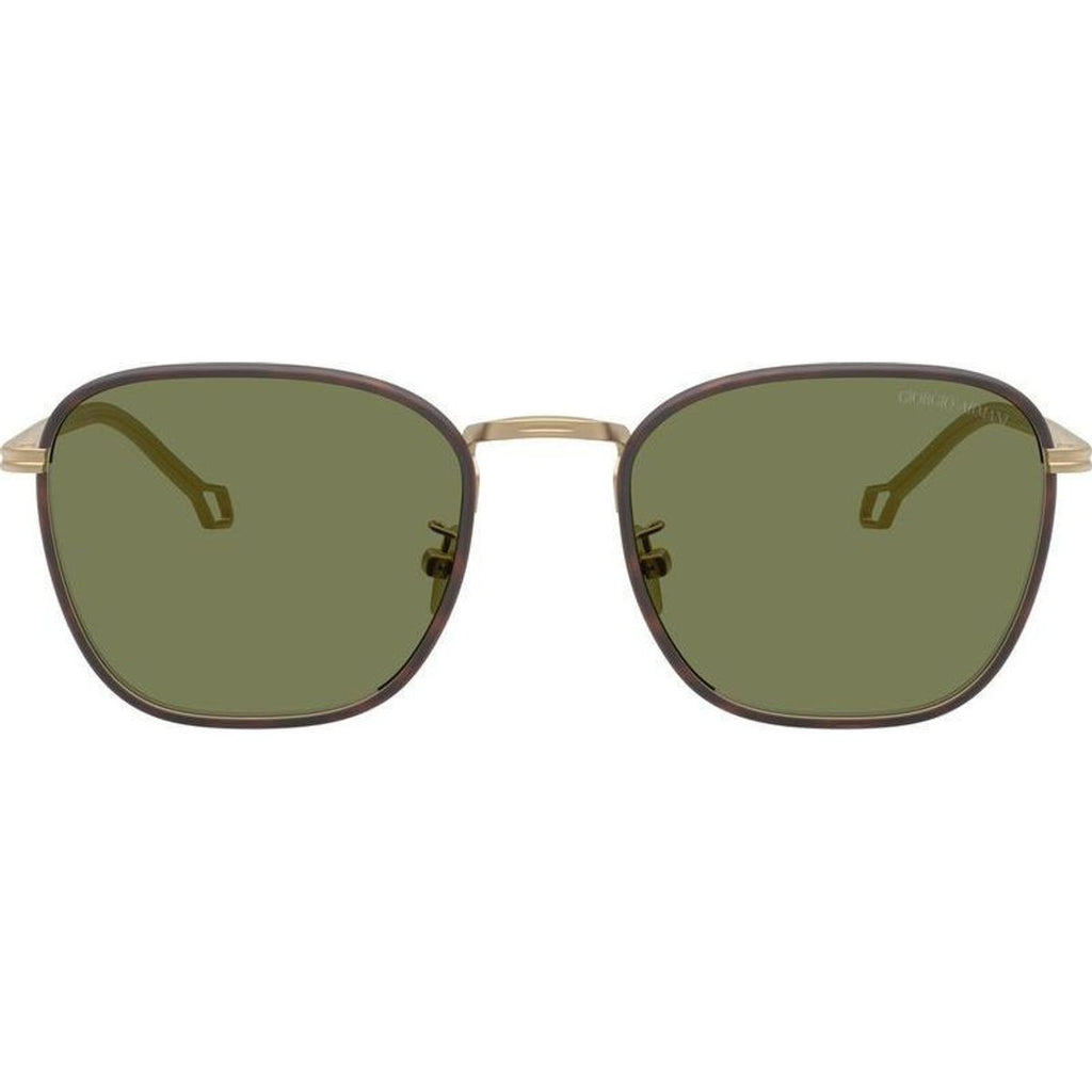AR6164J, Matte Pale Gold/Green Lenses
