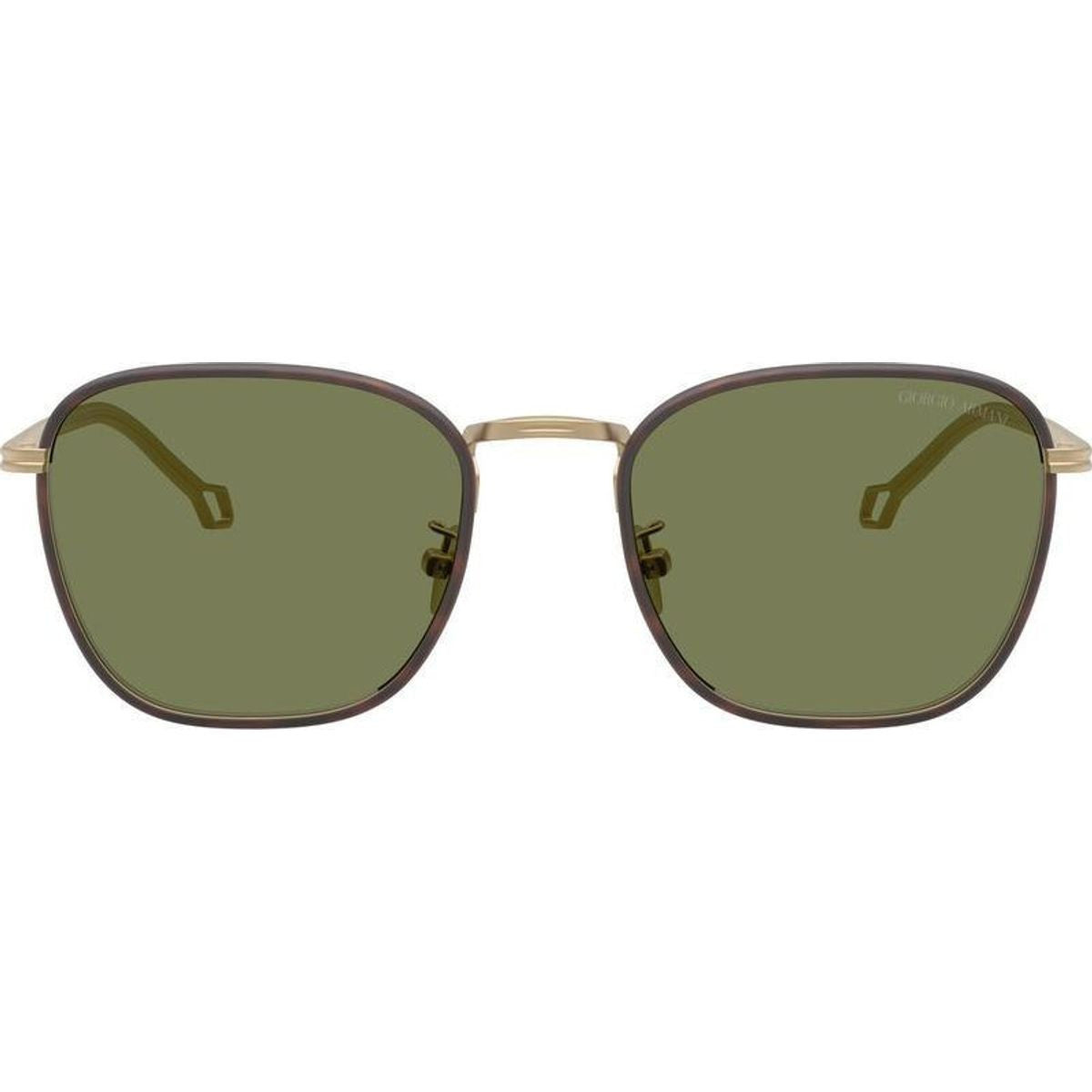 AR6164J, Matte Pale Gold/Green Lenses