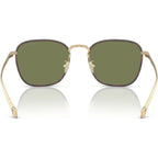 AR6164J, Matte Pale Gold/Green Lenses