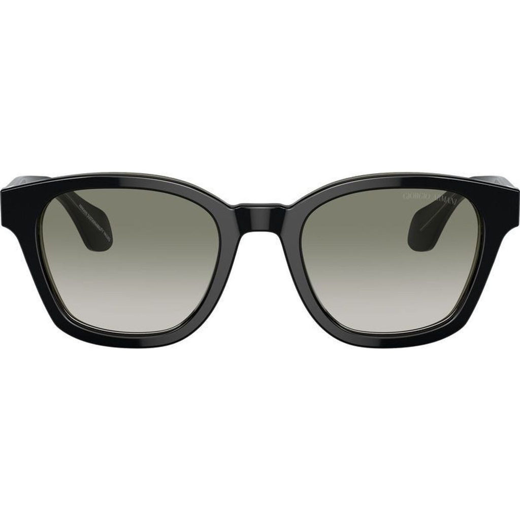 AR8207F, Top Black Transparent Green/Green Gradient Lenses