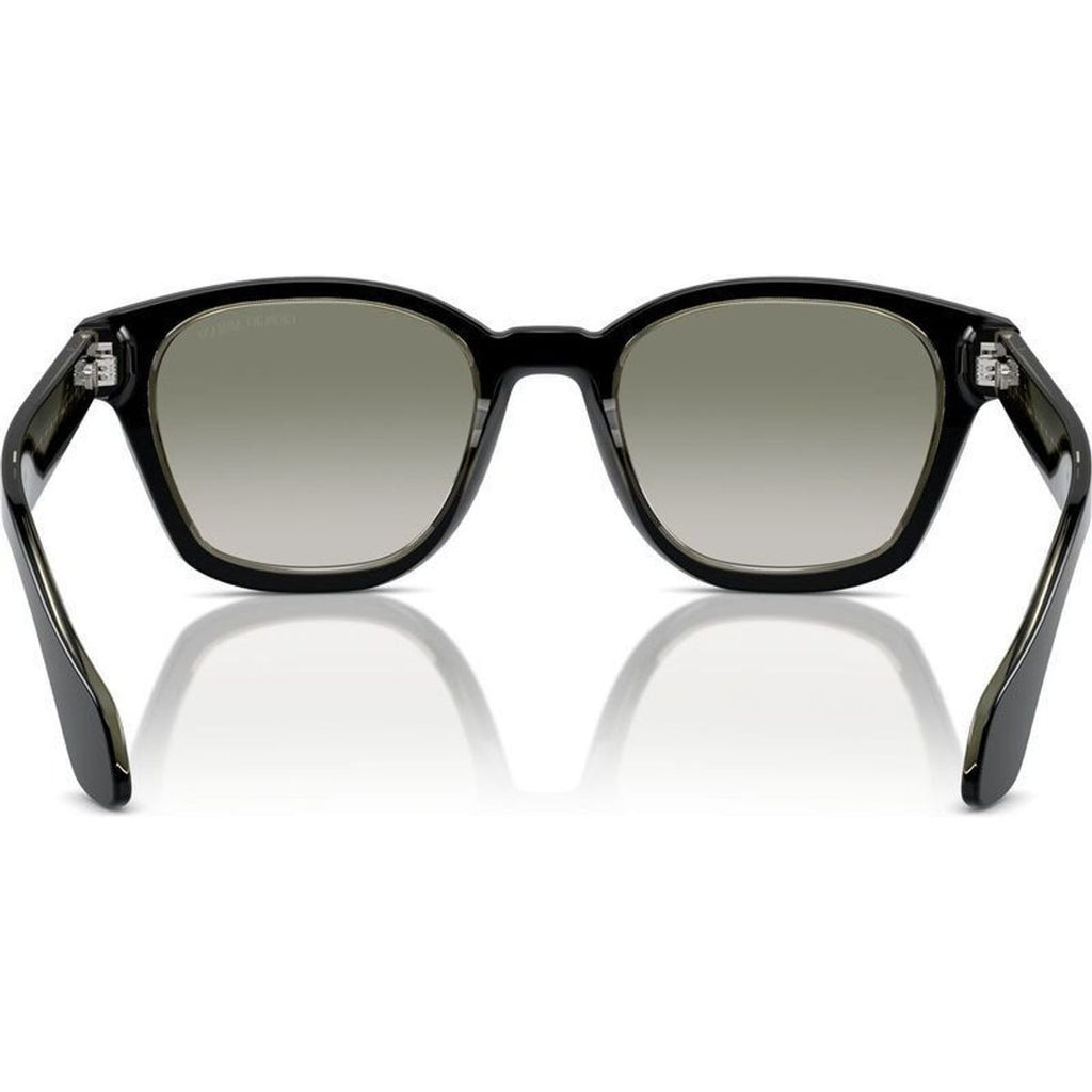 AR8207F, Top Black Transparent Green/Green Gradient Lenses