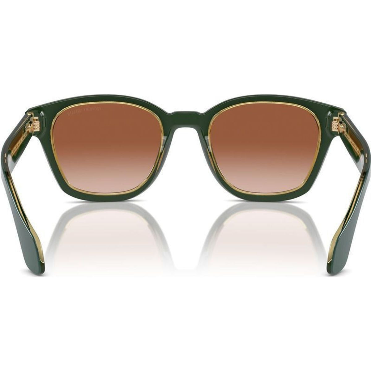 AR8207F, Top Green Transparent Olive/Brown Gradient Lenses