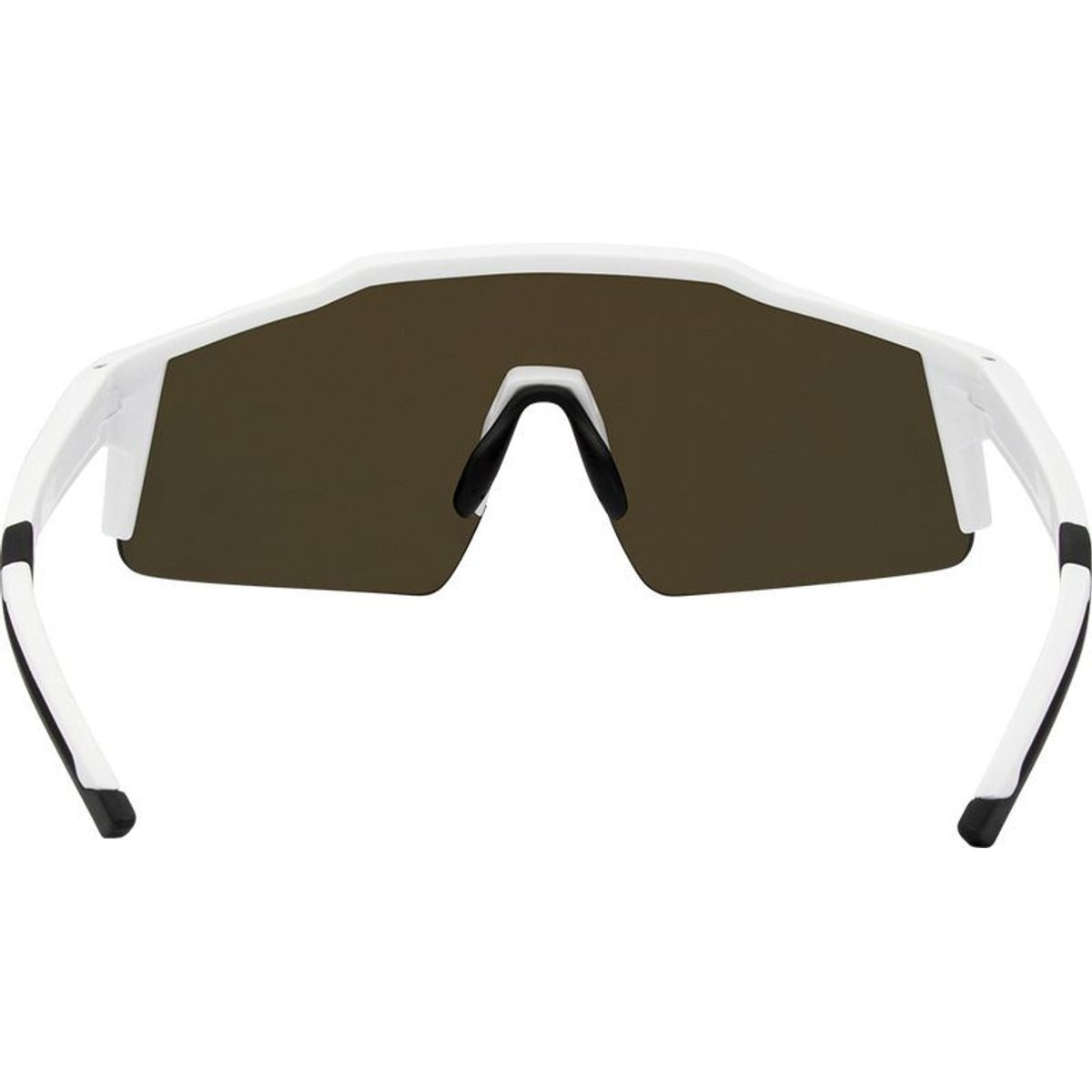 Apex, Matte White/Red Mirror Polarised Lenses