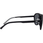 Greasy, Rubber Black/Smoke Polarised Lenses