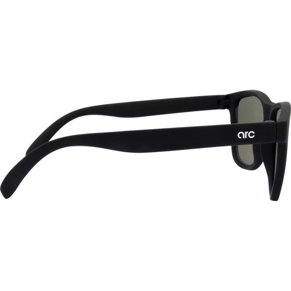 Gritty, Rubber Black/Blue Mirror Polarised Lenses