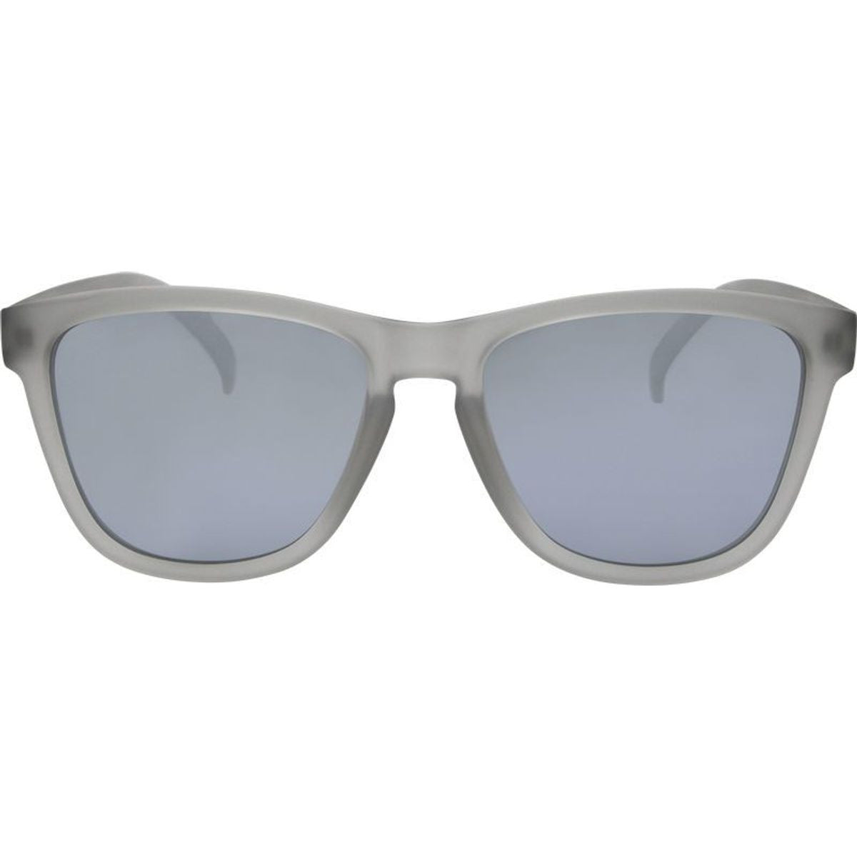 Gritty, Rubber Grey/Silver Mirror Polarised Lenses
