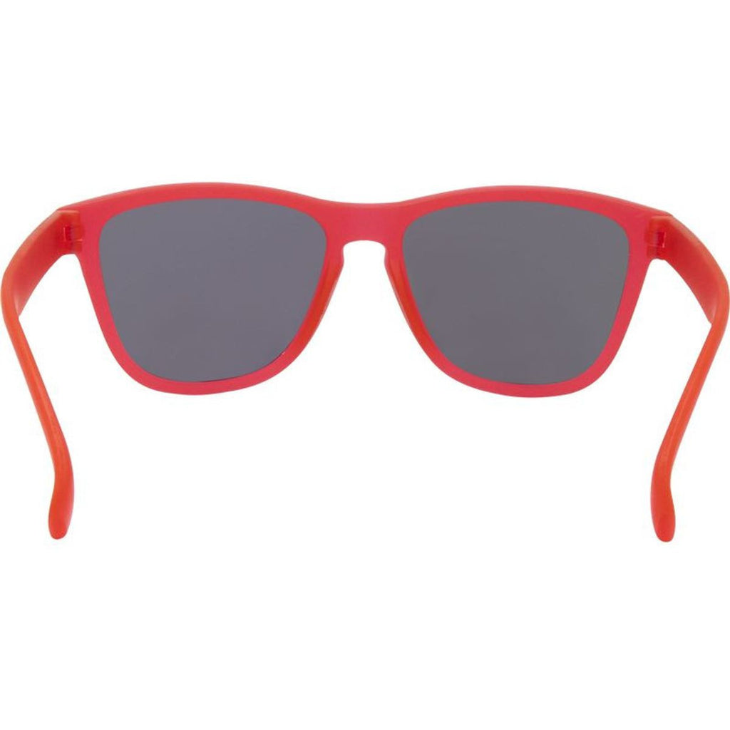 Gritty, Rubber Pink/Green Mirror Polarised Lenses