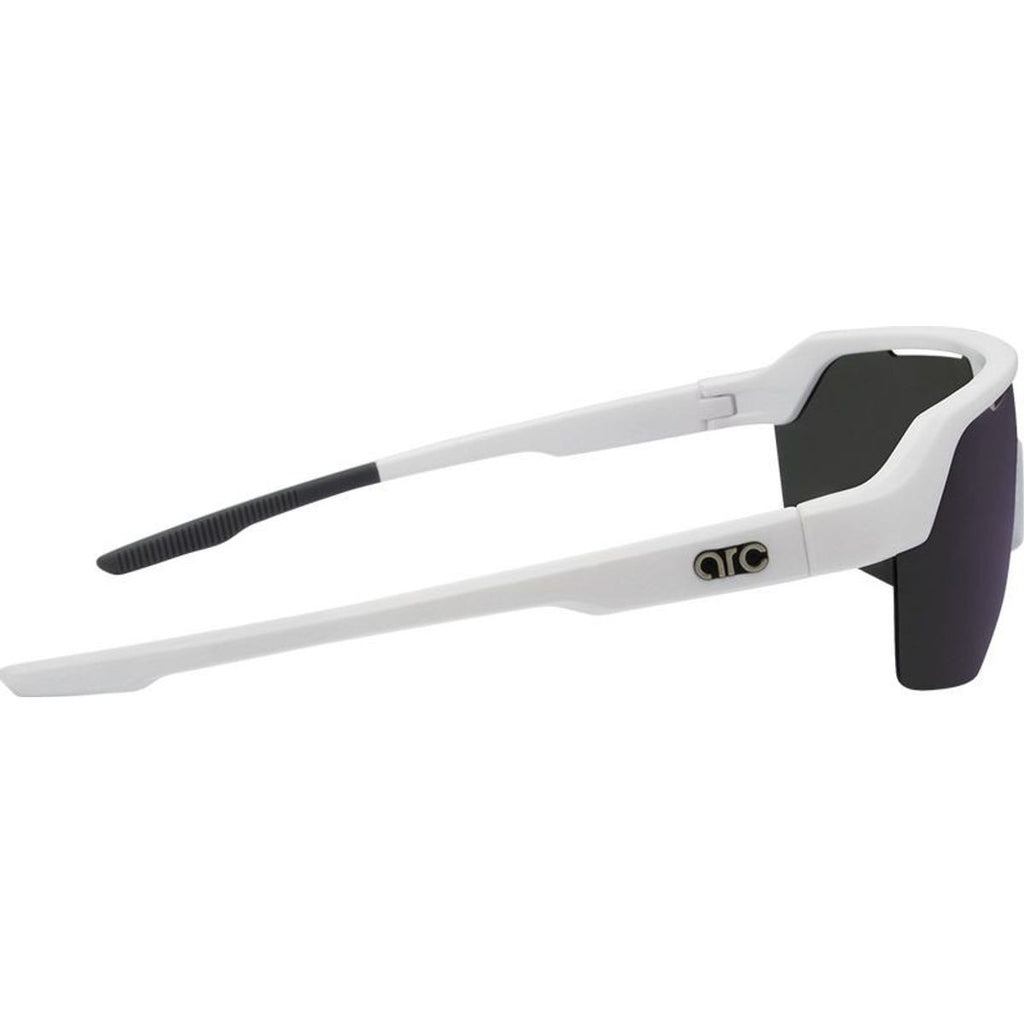 Horizon, Matte White/Blue Mirror Polarised Lenses