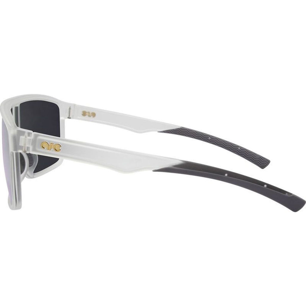 Vortex, Frosted Clear/Light Pink Mirror Polarised Lenses