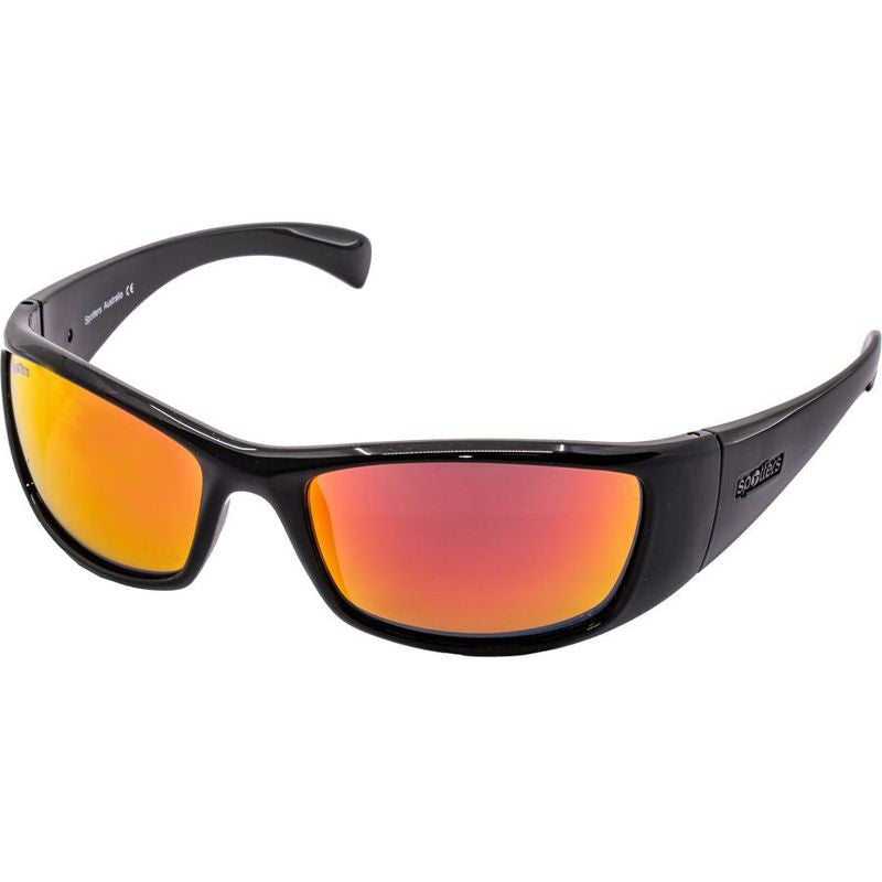 Artic +, Gloss Black/Ignite Mirror Glass Polarised Lenses
