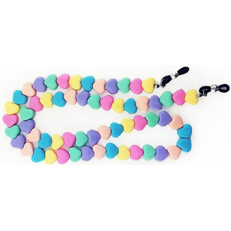 Colourful Bead Chain, Heart