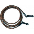 Leather Woven Cord, Brown