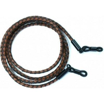 Leather Woven Cord, Brown