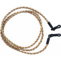 Leather Woven Cord, Light Brown