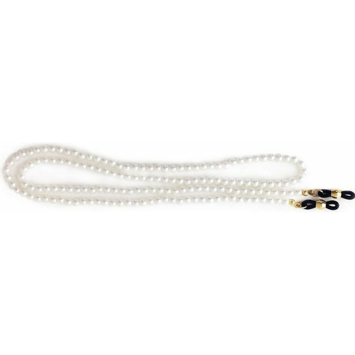 Simple Pearl Chain, White