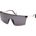 OR0047, Shiny Black and White/Smoke Lenses