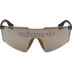 OR0048, Shiny Deep Gold/Brown Mirror Lenses