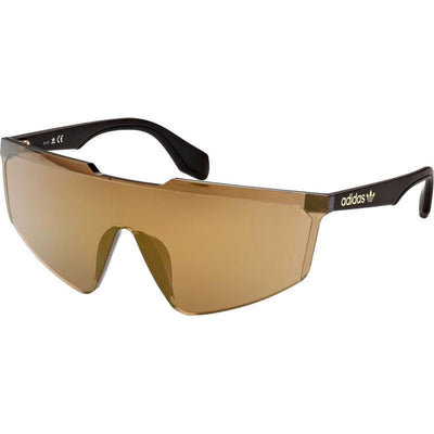 OR0048, Shiny Rose Gold/Brown Mirror Lenses