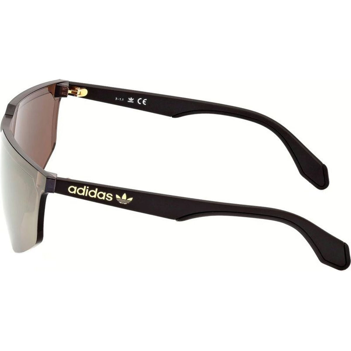 OR0048, Shiny Rose Gold/Brown Mirror Lenses