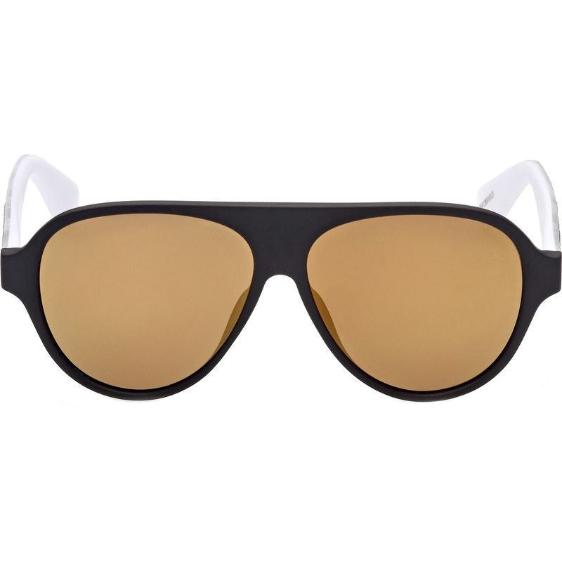 OR0059, Matte Black/Brown Mirror Lenses