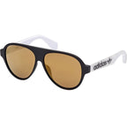 OR0059, Matte Black/Brown Mirror Lenses