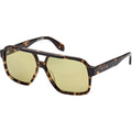 OR0066, Dark Havana/Green Mirror Lenses