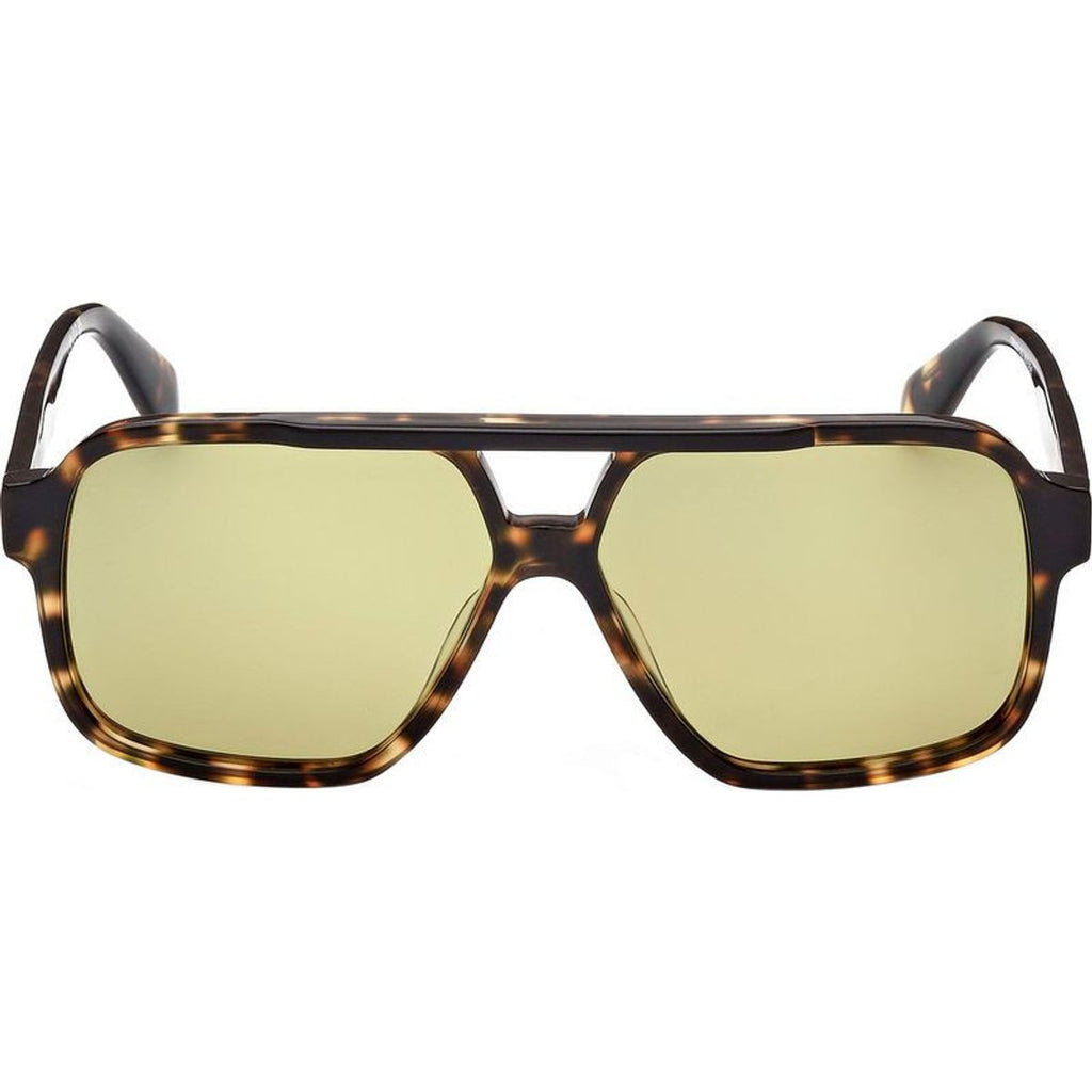 OR0066, Dark Havana/Green Mirror Lenses