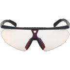SP0015, Shiny Black/Smoke Photochromic Mirror Lenses