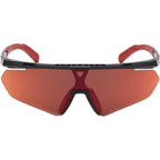 SP0027, Matte Black/Red Mirror Lenses