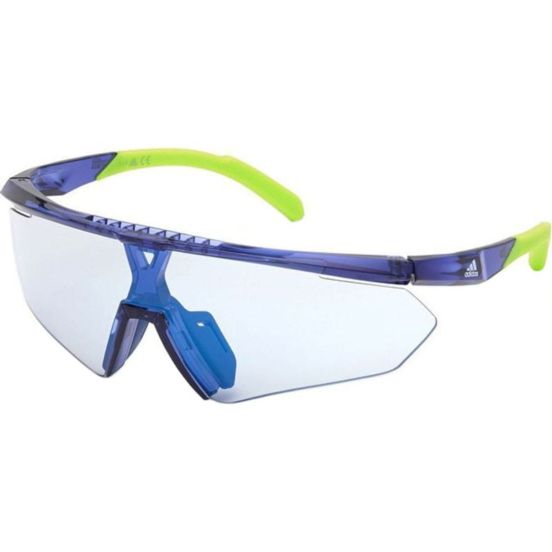 SP0027, Matte Blue/Blue Mirror Lenses