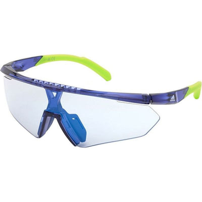 SP0027, Matte Blue/Blue Mirror Lenses