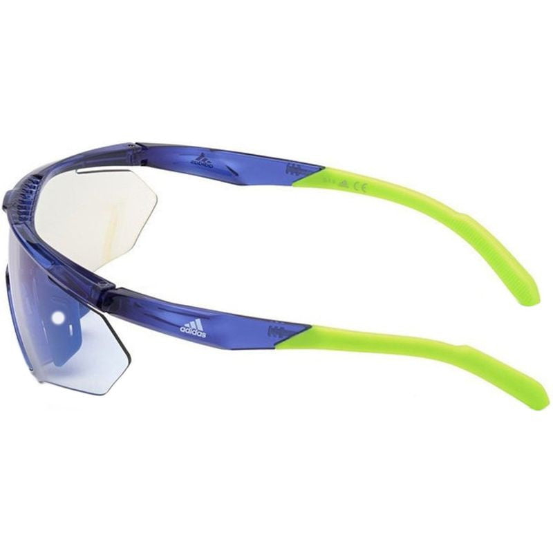 SP0027, Matte Blue/Blue Mirror Lenses