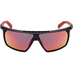 SP0030, Matte Black/Orange Mirror Lenses