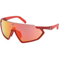 SP0041, Matte Red/Bordeaux Mirror Lenses