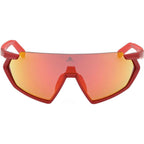 SP0041, Matte Red/Bordeaux Mirror Lenses