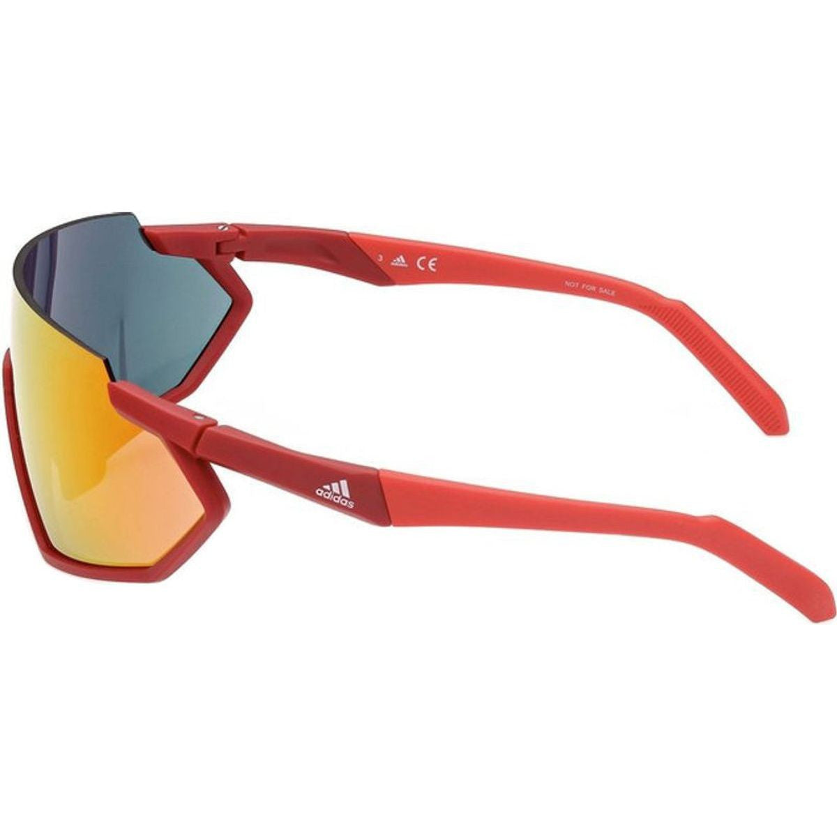 SP0041, Matte Red/Bordeaux Mirror Lenses